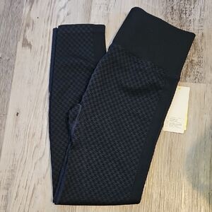 All in Motion Black Ribbed Seamless Leggings